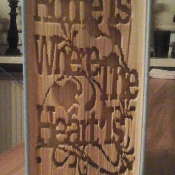 Home is Where Heart Is - Cut & Fold Book Folding Pattern