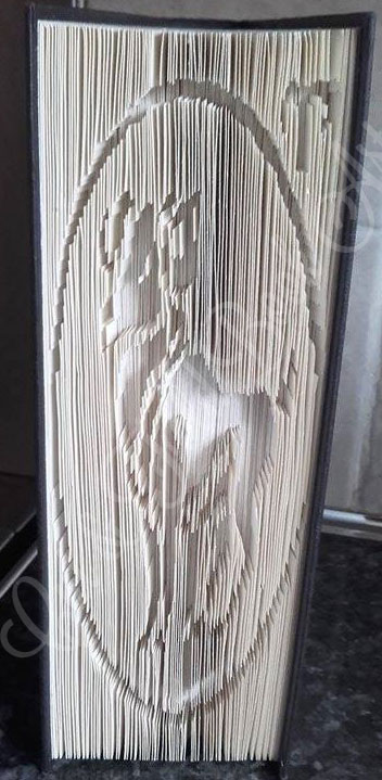 Aries - Cut & Fold Book Folding Pattern