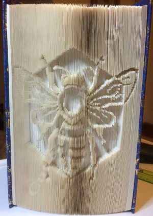 Bee - Cut & Fold Book Folding Pattern