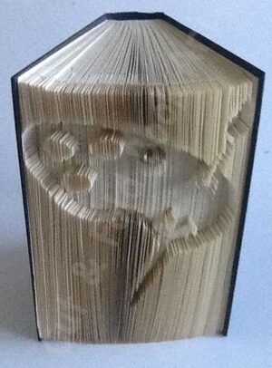 Paint Pallette - Cut & Fold Book Folding Pattern