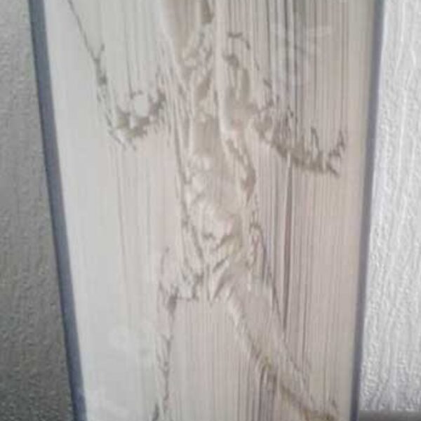 Fencer - Cut & Fold Book Folding Pattern