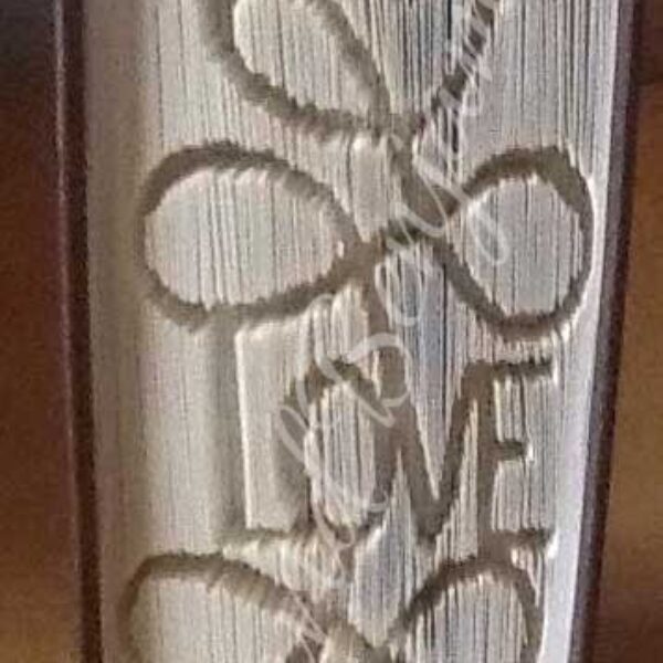 Filigree Love - Cut & Fold Book Folding Pattern
