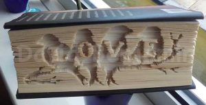 Love In Birds - Cut & Fold Book Folding Pattern