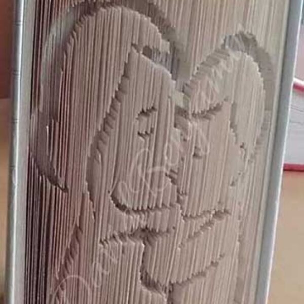Mother and Son - Cut & Fold Book Folding Pattern