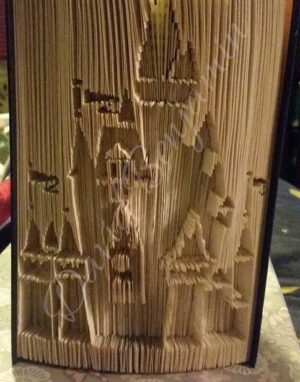 Princess Castle - Cut & Fold Book Folding Pattern