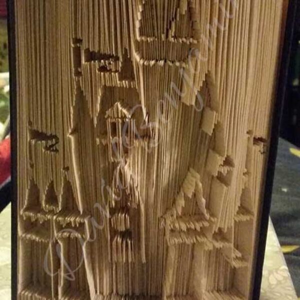 Princess Castle - Cut & Fold Book Folding Pattern