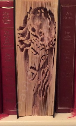 Jesus 2 - Cut & Fold Book Folding Pattern