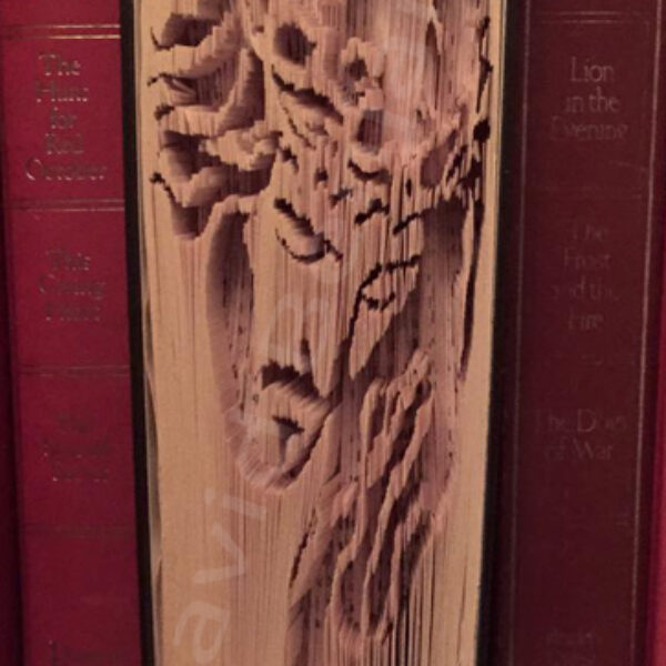 Jesus 2 - Cut & Fold Book Folding Pattern