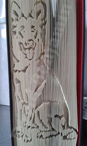Alsatian - Cut & Fold Book Folding Pattern - Image 2