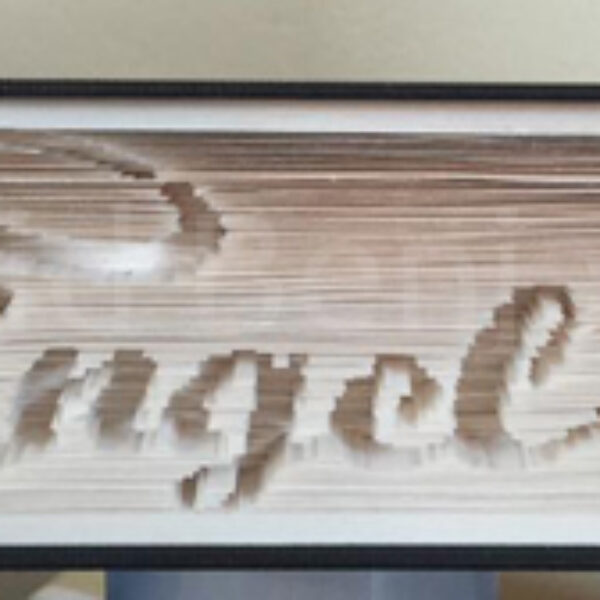 Angel - Cut & Fold Book Folding Pattern