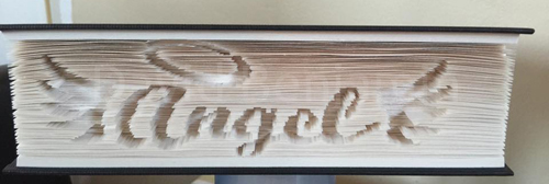 Angel - Cut & Fold Book Folding Pattern