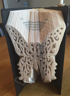 Elegant Butterfly - Cut & Fold Book Folding Pattern