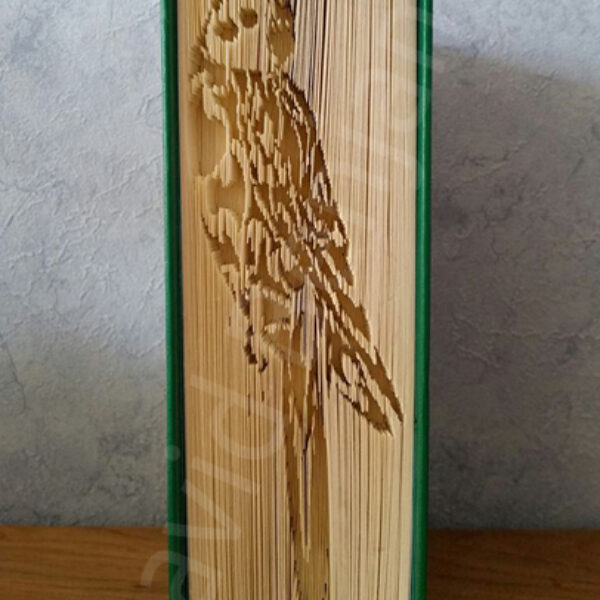 Cockatiel - Cut & Fold Book Folding Pattern