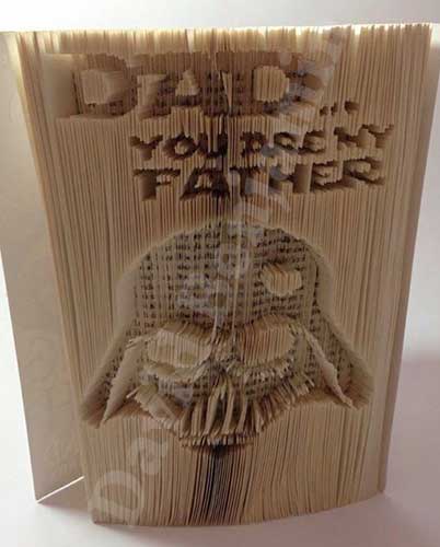My Father - Cut & Fold Book Folding Pattern