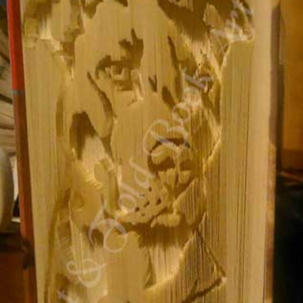 Pit Bull - Cut & Fold Book Folding Pattern