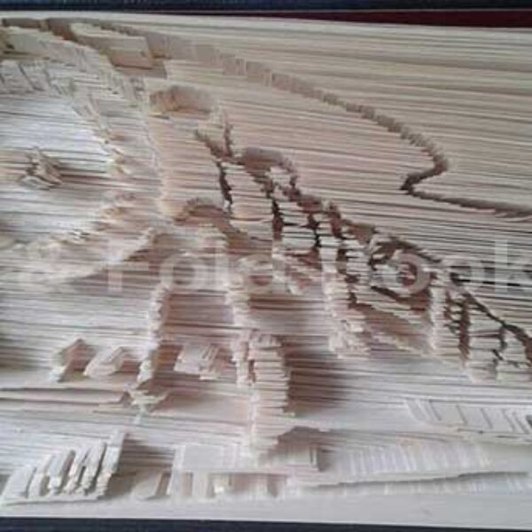 Train - Cut & Fold Book Folding Pattern