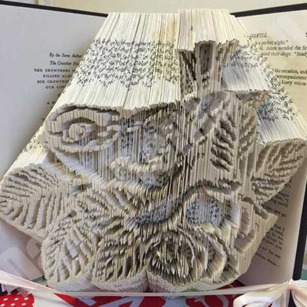 Bird in a Bush - Cut & Fold Book Folding Pattern