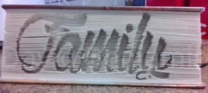 Family - Cut & Fold Book Folding Pattern