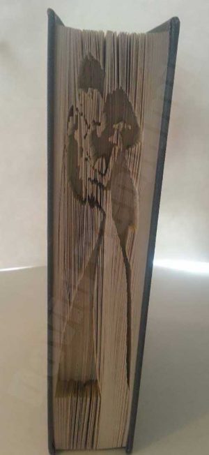 Wedding Couple 4 - Cut & Fold Book Folding Pattern
