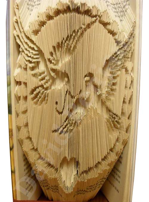 Love Doves - Cut & Fold Book Folding Pattern