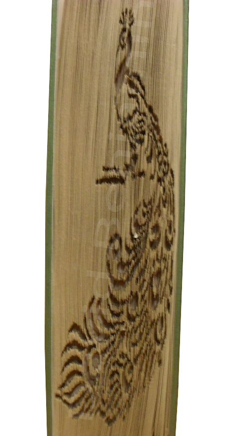 Peacock - Cut & Fold Book Folding Pattern