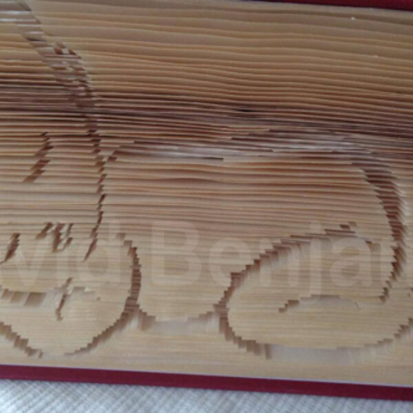 Sleeping Baby - Cut & Fold Book Folding Pattern