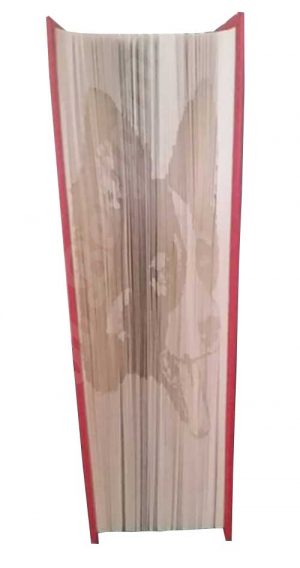 Welsh Collie - Cut & Fold Book Folding Pattern