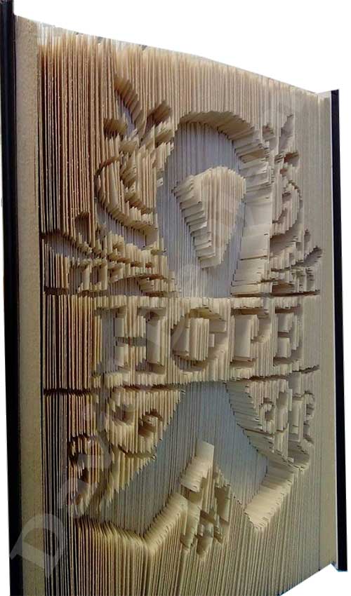 Awareness Hope - Cut & Fold Book Folding Pattern - Image 2