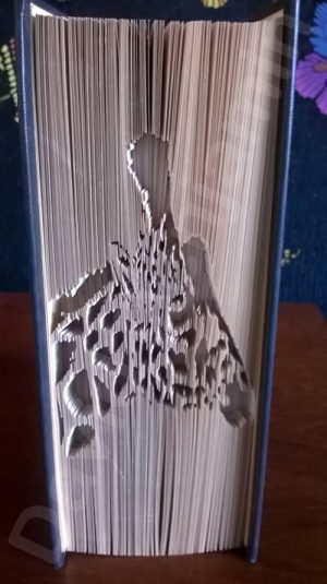 Giraffe 2 - Cut & Fold Book Folding Pattern
