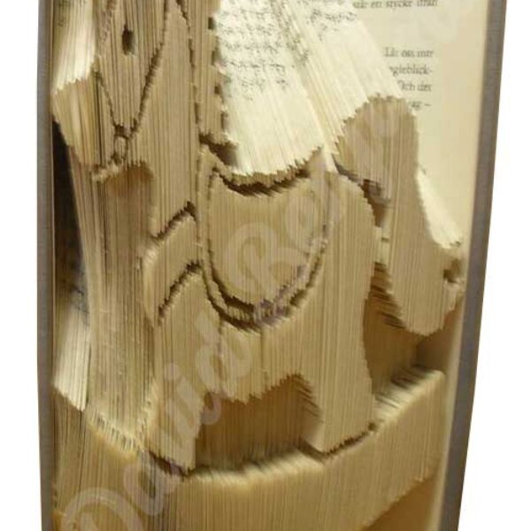 Rocking Horse - Cut & Fold Book Folding Pattern