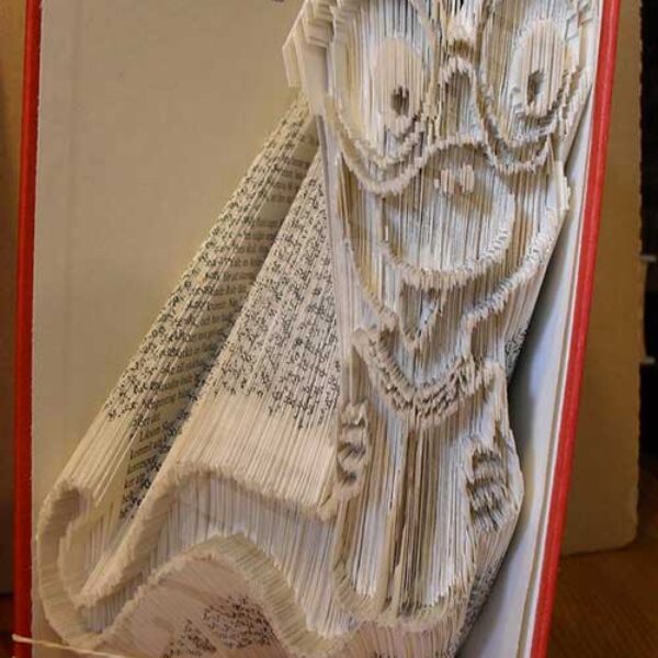Book Worm - Cut & Fold Book Folding Pattern