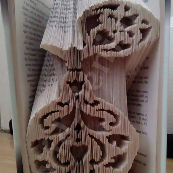 Perfume Bottle - Cut & Fold Book Folding Pattern