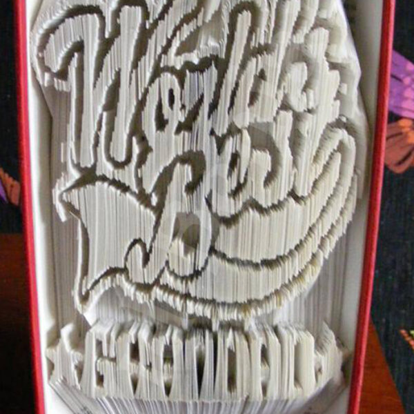 Worlds Best Grandad - Cut & Fold Book Folding Pattern