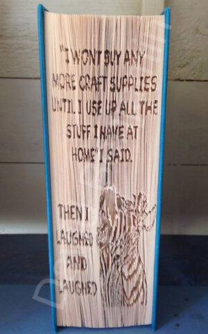 Craft Supplies - Cut & Fold Book Folding Pattern