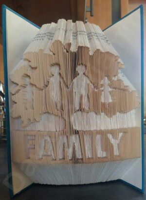 Family Tree - Combi Cut & Fold Book Folding Pattern