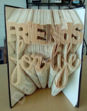 Friends For Life - Combi Cut & Fold Book Folding Pattern