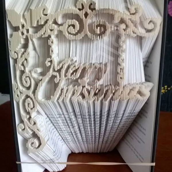 Merry Christmas - Combi Cut & Fold Book Folding Pattern