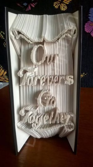 Our Forevers - Cut & Fold Book Folding Pattern