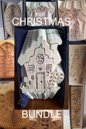 Christmas - Cut & Fold Book Folding Patterns Bundle 1