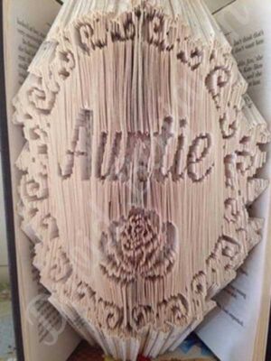Auntie - Combi Cut & Fold Book Folding Pattern