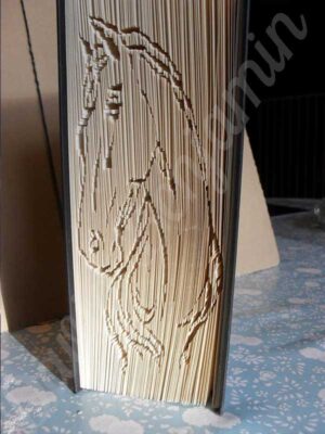 Horse - Cut & Fold Book Folding Pattern