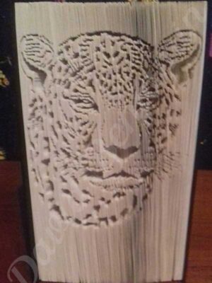 Leopard - Cut & Fold Book Folding Pattern