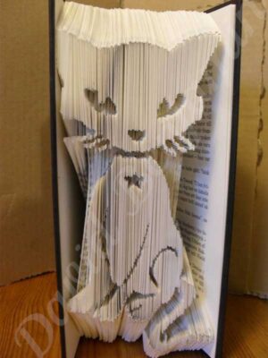 Mystical Cat - Combi Cut & Fold Book Folding Pattern