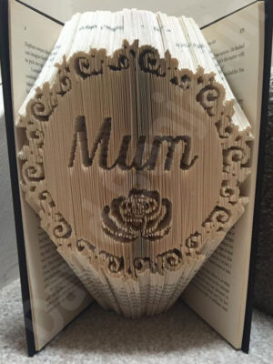 Mum - Combi Cut & Fold Book Folding Pattern