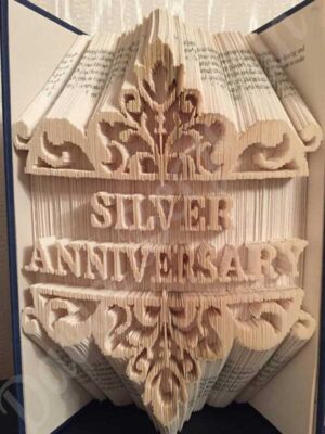 Silver Anniversary - Combi Cut & Fold Book Folding Pattern